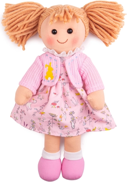 Szmaciana lalka Ella 34 cm od Bigjigs Toys