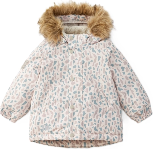 Dziecięca kurtka zimowa LEOKID Onni Frosty Flakes rozmiar 104