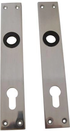 Aluminiowa tarcza drzwiowa do wkładki 90 mm (1 para)