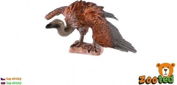 Sęp afrykański figurka plastikowa 10 cm