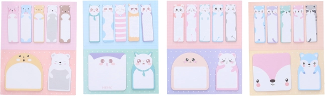 Blok samoprzylepny ze zwierzątkami