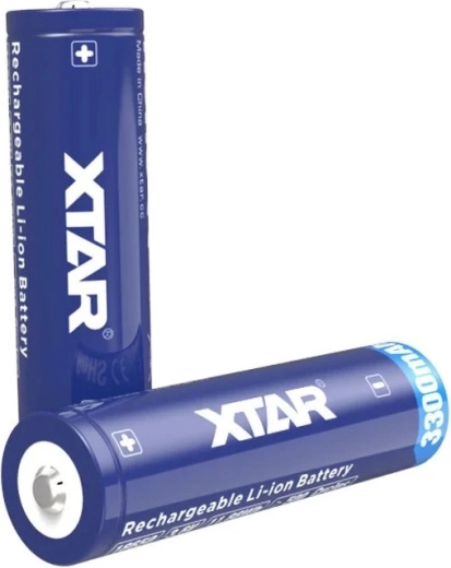 Akumulator XTAR 18650 Li‑ion 3,6 V 3300 mAh z zabezpieczeniem – 1 sztuka