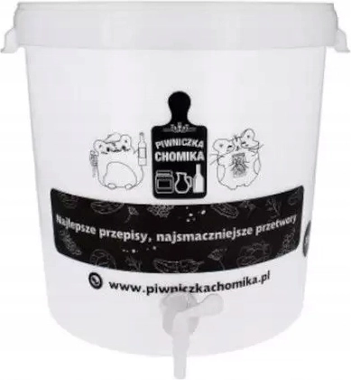 Wiadro fermentacyjne 30 l z pokrywą i kranikiem