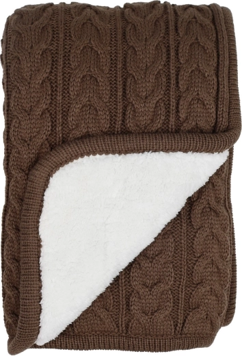 VINTER & BLOOM kocyk cuddly chocolate chip