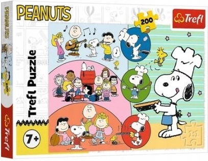 Puzzle Snoopy i przyjaciele 200 elementów