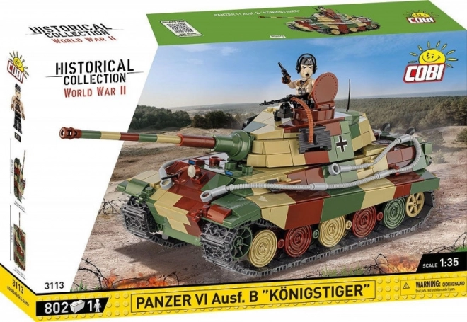 Zestaw do budowy czołgu Panzer VI Ausf. B Königstiger 1:35 od COBI