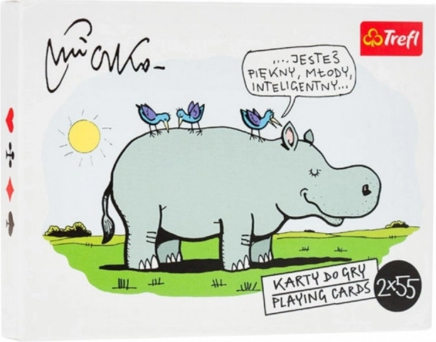 Kraków Gra Karciana Mleczko 2 talie po 55 kart