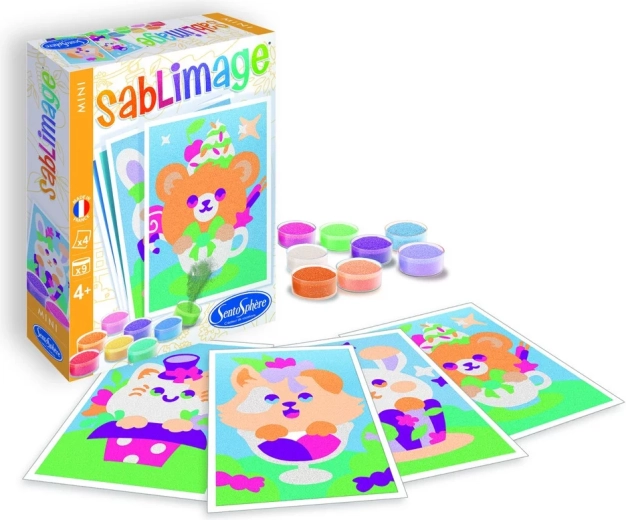 Sentosphere Sablimage mini piaskowe obrazki kawaii