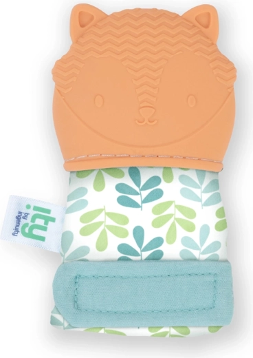 Ingenuity rękawiczka gryzak lis Kitt pomarańczowa bez BPA 3m+