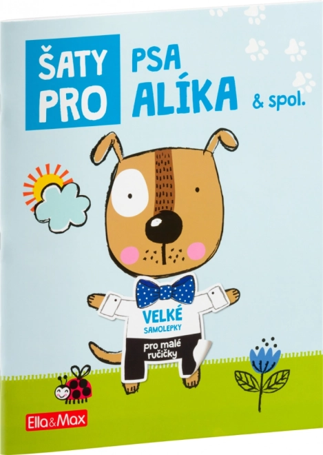 Sukienki dla psa Alíka – książka z naklejkami