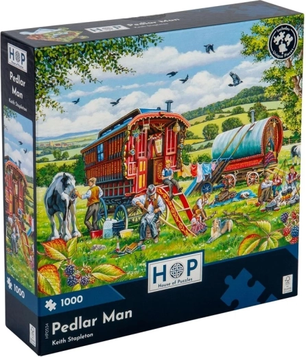 Puzzle House of Puzzles Wędrowne życie, 1000 elementów