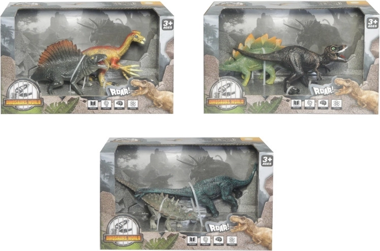 Figurki dinozaurów – zestaw 2 szt.