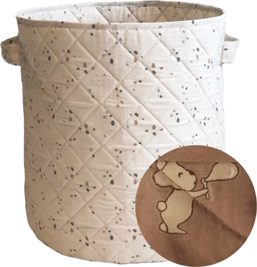 Petú Petú pikowany kosz do przechowywania Teddy