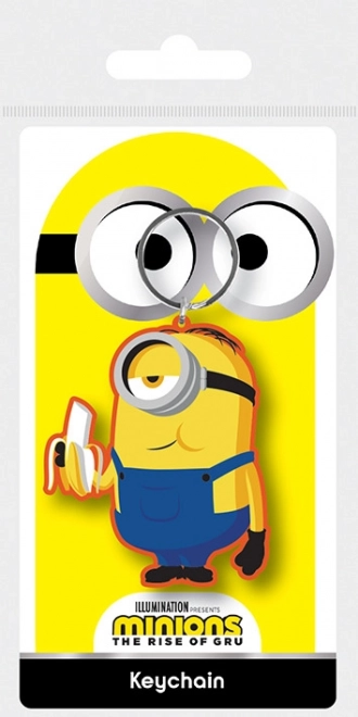 Gumowa brelok do kluczy Minionki – Stuart z bananem