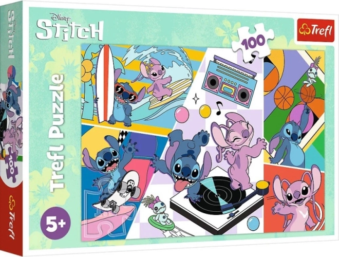 Puzzle 100 elementów Lilo i Stitch Disney Trefl