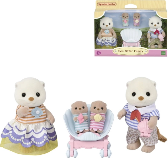 Sylvanian Families rodzina wydr morskich - 4 szt.