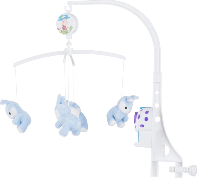 Muzyczna zawieszana karuzela Niebieskie Króliczki CHIPOLINO