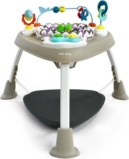 Milly Mally Bounzee centrum aktywności szare