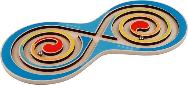 Drewniany labirynt do rozwoju motoryki