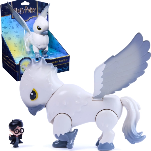 Spin Master Harry Potter figurka hipogryfa Hardodzioba (Buckbeaka) i mini figurka Harry Potter – 1 szt.