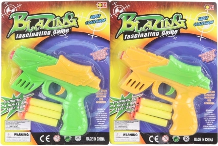 Pistolet na piankowe naboje z przyssawkami