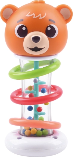 Grzechotka Playgo z kółeczkami 13 cm - 1 sztuka
