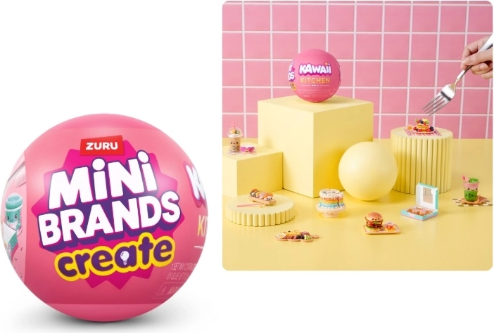 ZURU Mini Brands Kawaii Kitchen kolekcjonerska kapsuła - 1 sztuka