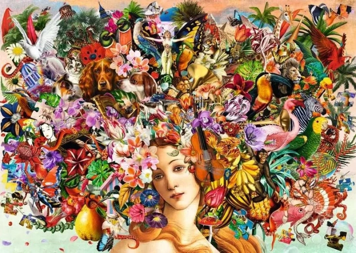 Ravensburger puzzle Eksplozja myśli 1000 elementów