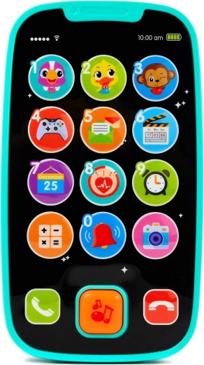 Interaktywny edukacyjny telefon dziecięcy smart f1 - 1 szt.