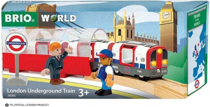 Brio World londyńskie metro – pociąg ze światłami i dźwiękami
