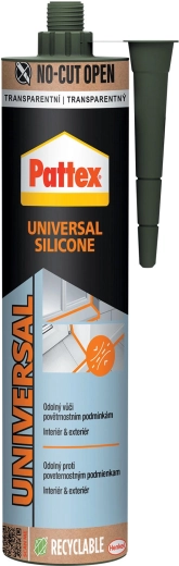 Pattex uniwersalny silikon transparentny 280 ml