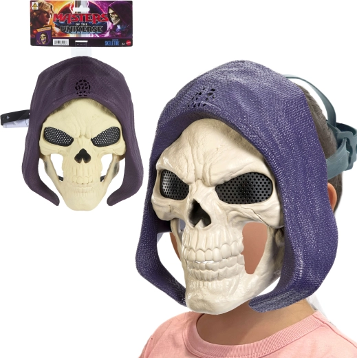Maska dziecięca Skeletor Masters of the Universe z ruchomą szczęką i dźwiękami