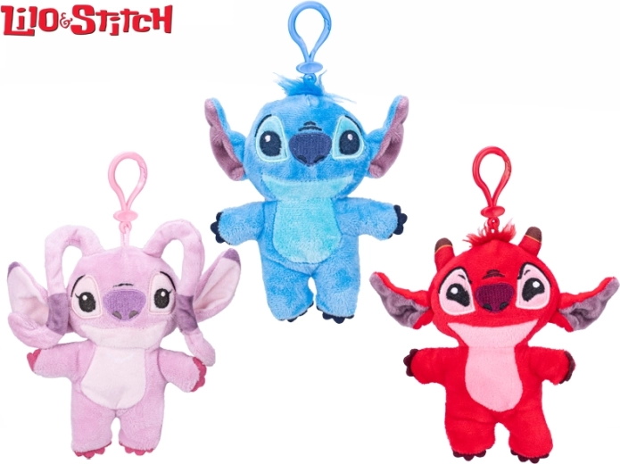 Pluszowy brelok do kluczy Lilo & Stitch 13 cm