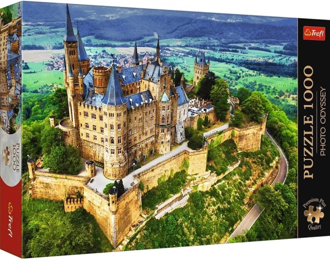 Puzzle TREFL Premium Plus Photo Odyssey – Zamek Hohenzollern, Niemcy (1000 elementów)