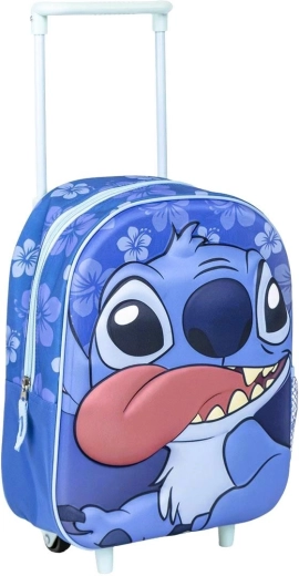 Plecak dziecięcy na kółkach 3D Lilo i Stitch – 1 sztuka