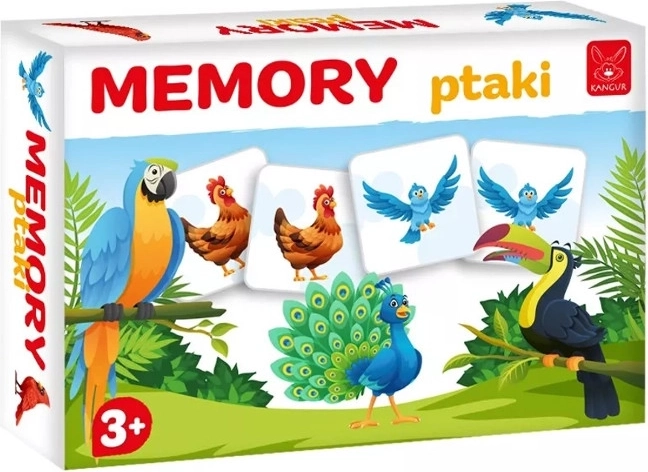 Pexeso Ptaki – dziecięca gra pamięciowa