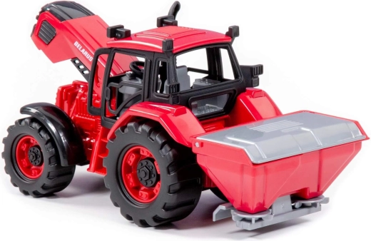 Traktor Belarus z przyczepą do nawożenia - 1 szt.