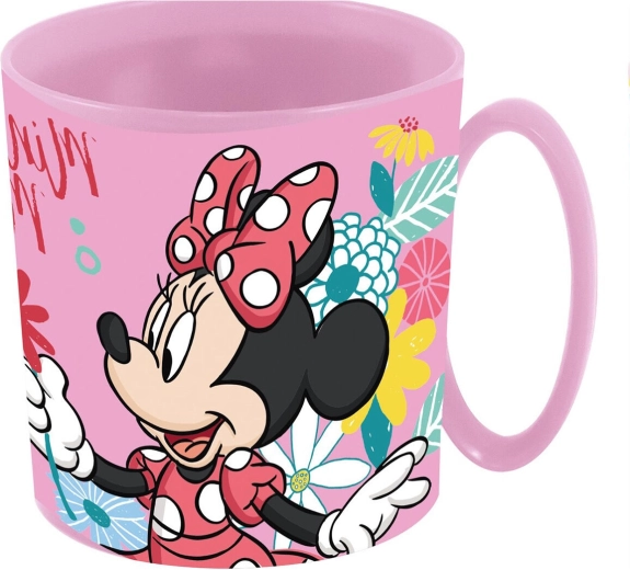 Dziecięcy kubek 350 ml Minnie plastikowy różowy