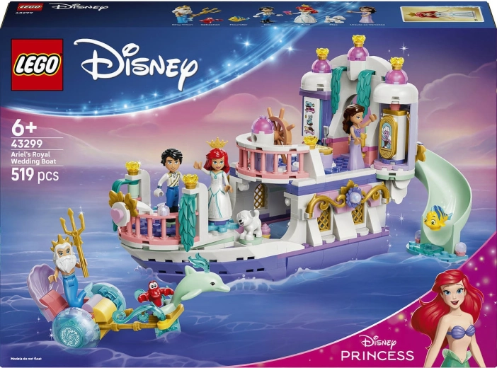 LEGO Disney Księżniczki Królewski statek ślubny Ariel
