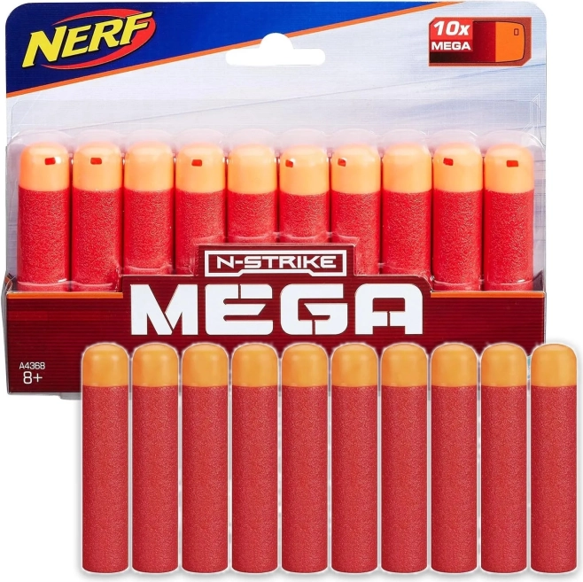 Nerf N-Strike Mega zapasowe strzałki 10 szt.