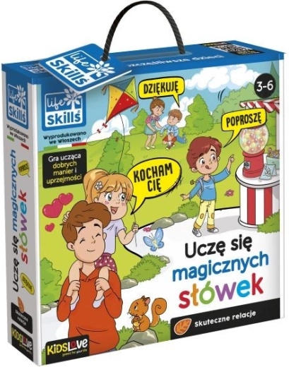 Gra o umiejętnościach życiowych Nauka magicznych słów