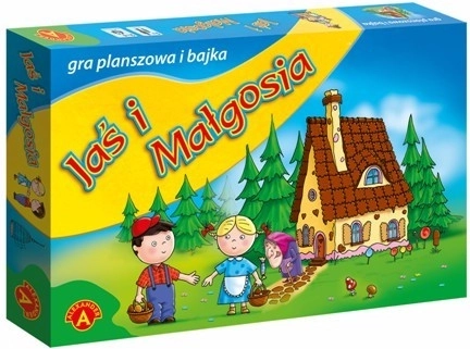 Jaś i Małgosia gra planszowa dla dzieci