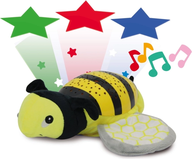 Lampka nocna z projektorem i melodiami Jamara Dreamy Bee - 1 sztuka