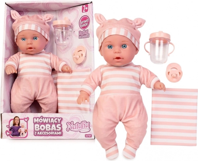 Mówiąca lalka Natalia Bobas 30 cm