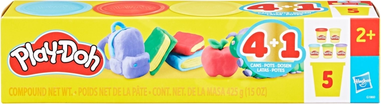 Play-Doh zestaw plasteliny 5 kubeczków