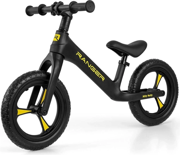 Dziecięcy rowerek biegowy MILLY MALLY Ranger, czarny