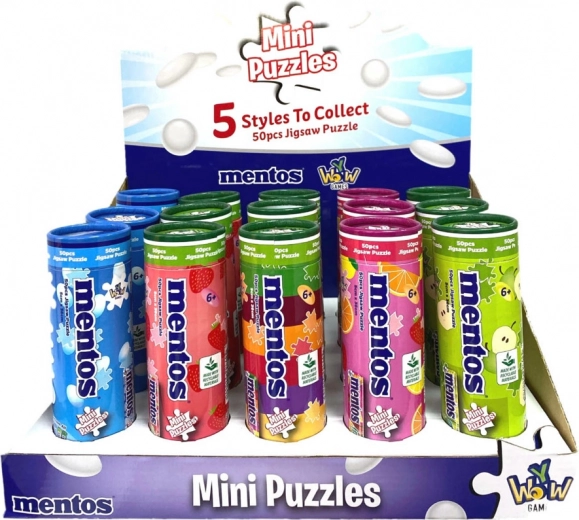 Mini puzzle Mentos 50 elementów