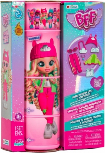 Lalka Cry Babies BFF Hannah 20 cm