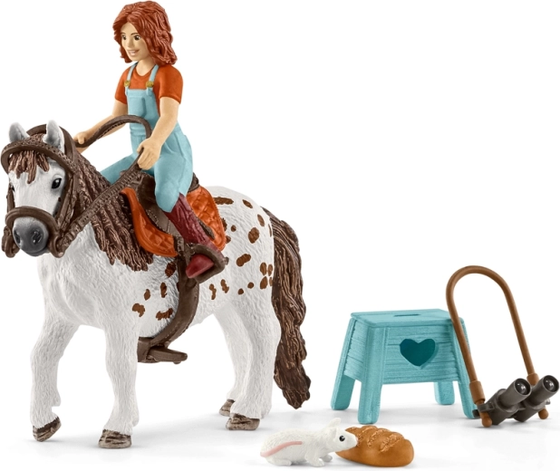 Schleich Horse Club Mia i kucyk Spotty