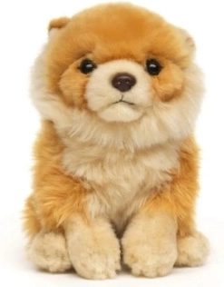 Pluszowy piesek pomeranian eco-friendly 13 cm